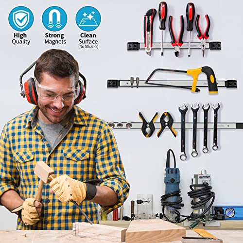 12" 18" 24" Magnetic Tool Holder Strip (6 Count)