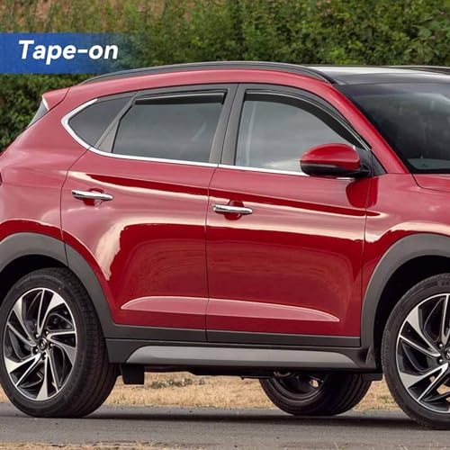 Window Visors Rain Guards for 2016 2017 2018 2019 2020 2021 Hyundai Tucson