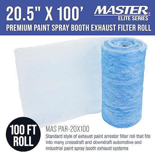 Master Elite Paint Spray Booth Exhaust Filter Roll