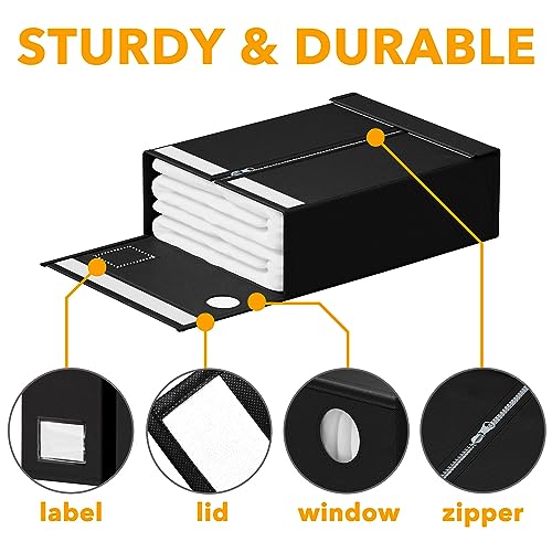 6 Pack Bed Sheet Organizer and Storage