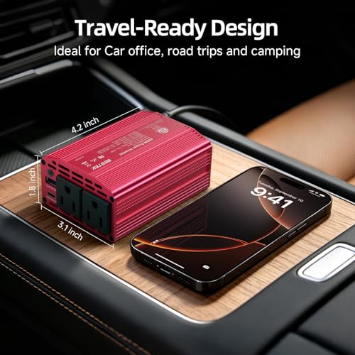 400W Car Power Inverter DC 12V to AC 110V Car Charger Plug Adapter