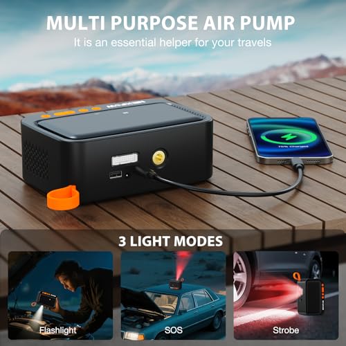 Tire Inflator Portable Air Compressor
