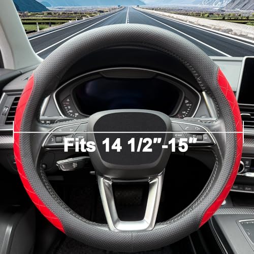 Nappa Leather Steering Wheel Cover