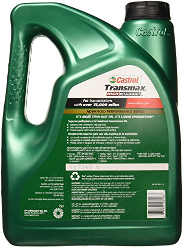 Transmax High Mileage Automatic Transmission Fluid (128 Fl Oz)