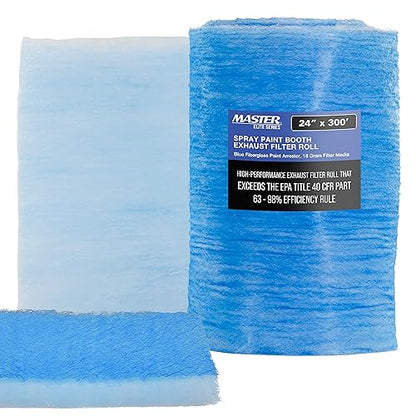 Elite Paint Spray Booth Exhaust Filter Roll 24" x 300'