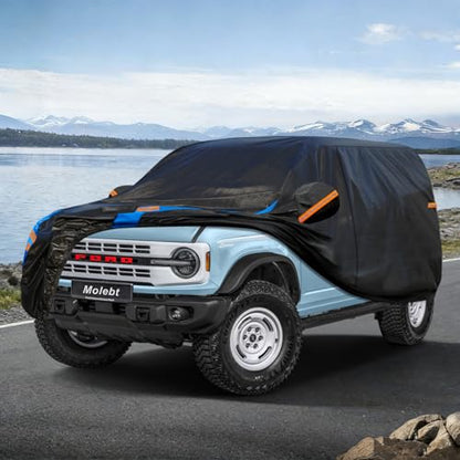 Custom Fit Car Cover for Ford Bronco 4 Door 4Dr