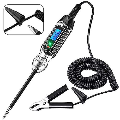 3 72V Backlit Digital LCD Circuit Tester
