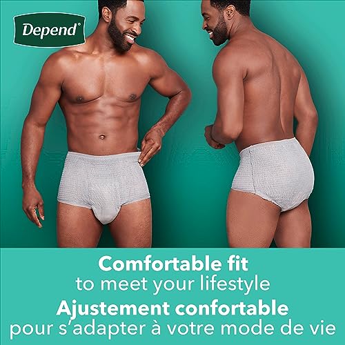 Depend Fit flex Incontinence Underwear for Men (38 Count)