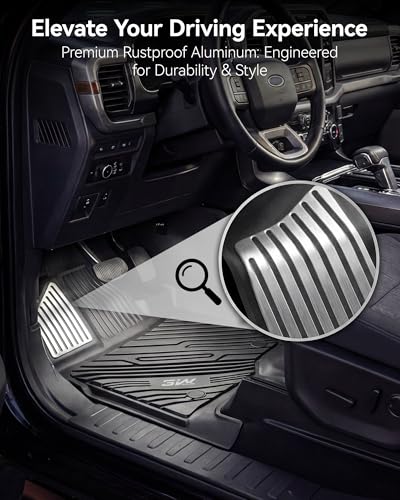 Floor Mats with Metal Pedals