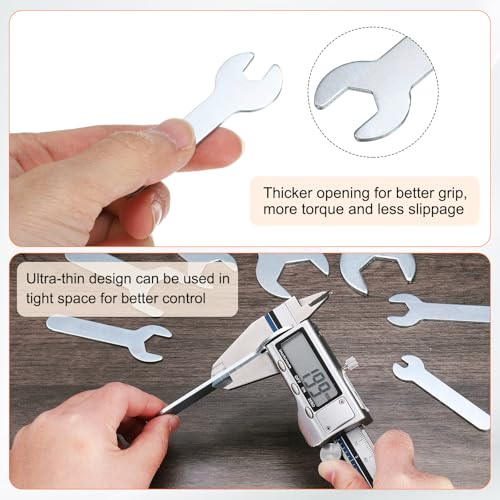10pcs Small Wrench 10x70x1.5mm Metric U (10 Count)