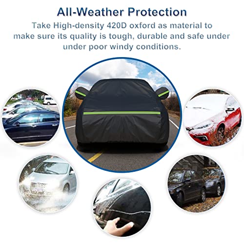 for Mercedes Benz S Car Cover Waterproof All Weather Heavy Duty Protection