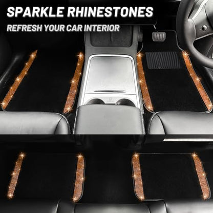 Bling Car Floor Mats Full Set