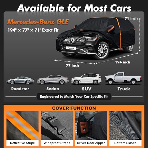 Mercedes Benz GLE SUV Cover Waterproof All
