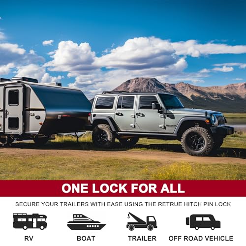 Trailer Locking Hitch Pin