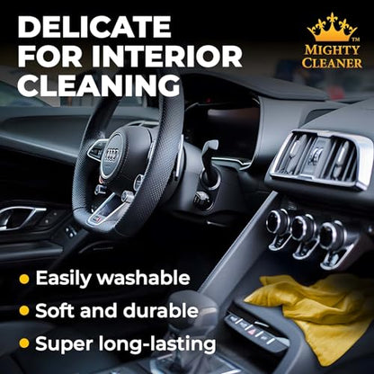 Premium Shammy Cloth for Car Drying (3 Count)