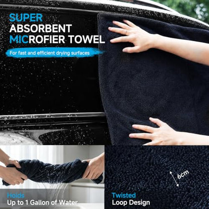 2 Pack Car Drying Towels (2 Count)