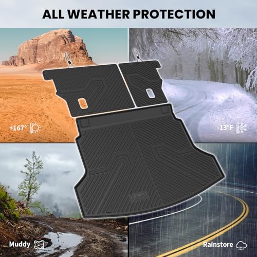 Cargo Mat with Backrest Mat for Honda CRV 2012