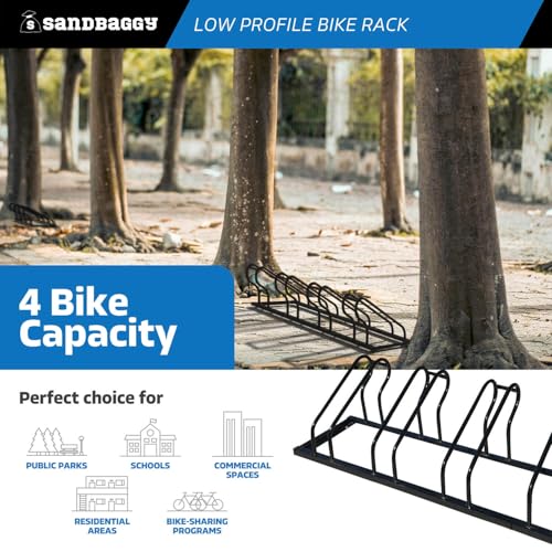 Commercial Low Profile Bike Rack