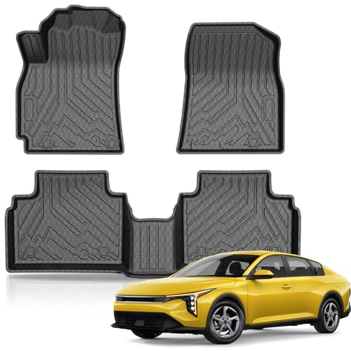 Floor Mats for 2025 2026 Kia K4 Sedan (3 Count)