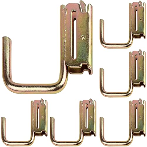 6 Pack E Track Steel J (6 Count)