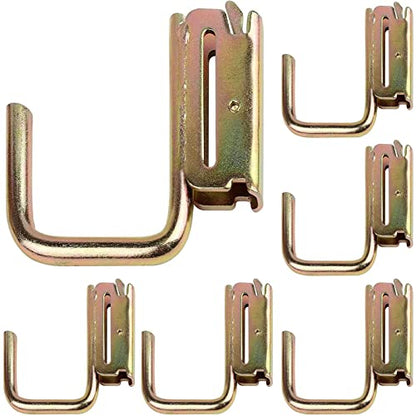 6 Pack E Track Steel J (6 Count)
