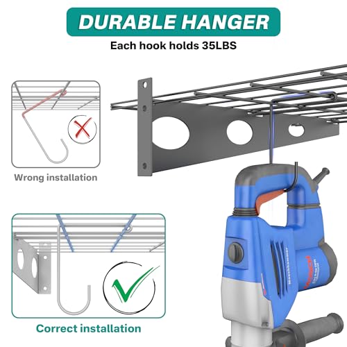 Wall Mounted Garage Wall Shelves (4 Count)