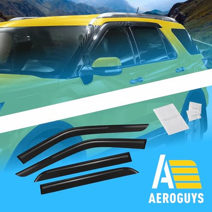Extra Durable Window Deflectors Tape (4 Count)