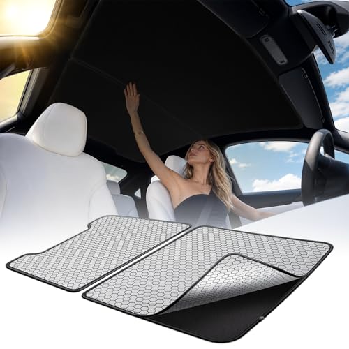 Double Layer Sunshade Roof For Tesla Model Y Juniper