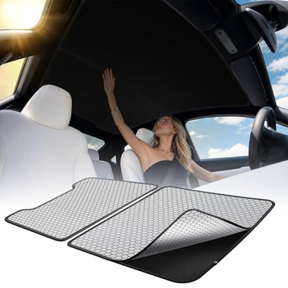 Double Layer Sunshade Roof For Tesla Model Y Juniper