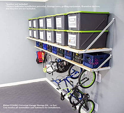 Rhino Combo Universal Garage Storage Kit (12 Count)