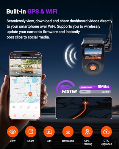 S1 Pro 2.7K STARVIS 2 Mini Dash Cam Front