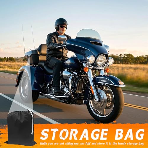 Trike Cover Heavy Duty Waterproof 3 Wheel Motorcycle Cover