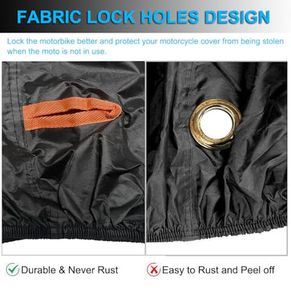 Motorcycle Cover for Harley Sportster 1200 883 Street Fat Boy 114