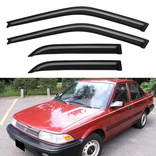 Window Visors Rain Guards for 1984 (4 Count)