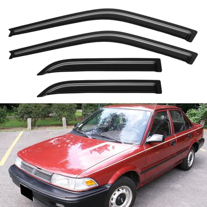 Window Visors Rain Guards for 1984 (4 Count)