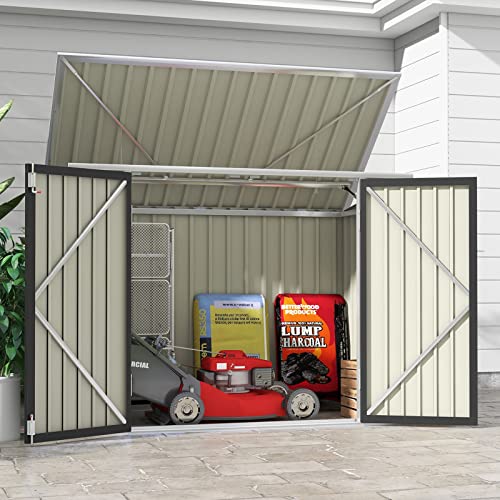6x3 FT Horizontal Metal Shed
