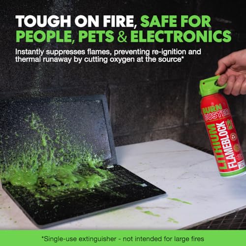 Lithium Ion Fire Extinguishing Gel 1