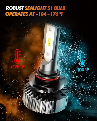 9005 9006 Bulbs 160000LM Fog light (4 Count)