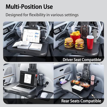 Large Foldable Backseat Tray Table