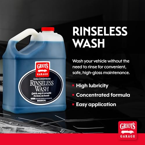 Rinseless Wash for Car Cleaning and Detailing (128 Fl Oz)