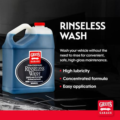 Rinseless Wash for Car Cleaning and Detailing (128 Fl Oz)