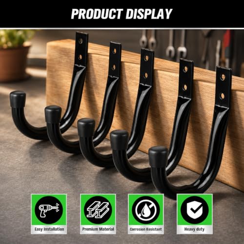 24 piece Heavy Duty Garage Storage Hooks