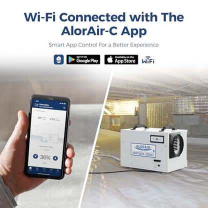 Smart Wi Fi 120 Pints Energy Star Crawlspace Dehumidifier