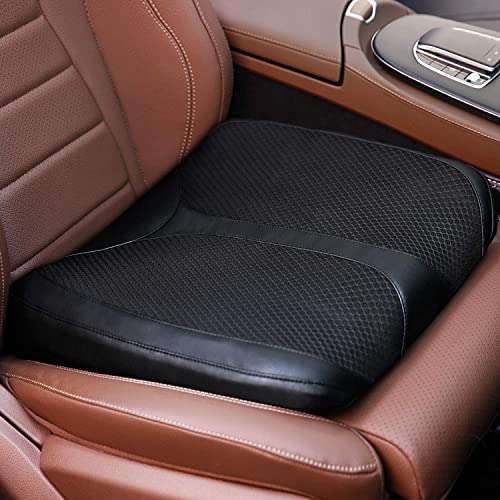 Car Memory Foam Heightening Front Seat Cushion for Short People Driving