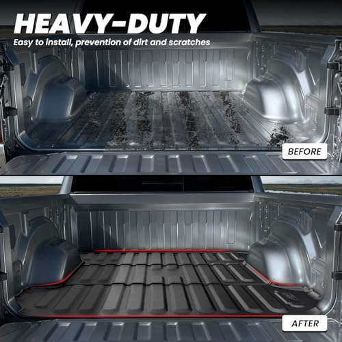 6.4FT Truck Bed Mat for RAM 1500 2019