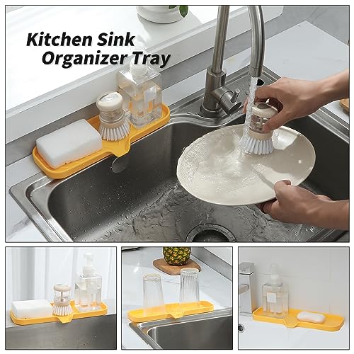 Silicone Soap Dish with Drain Spout