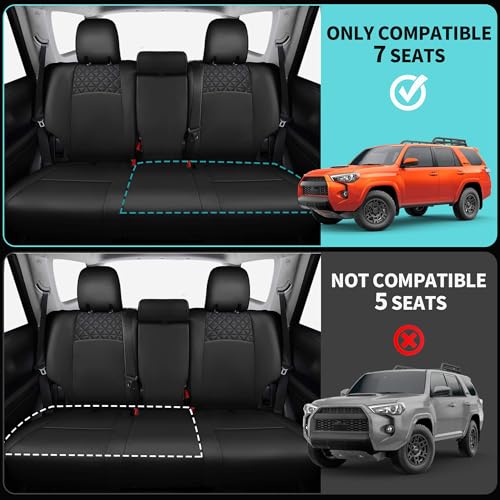 Seat Covers for Toyota 4Runner 2011 (7 Count)
