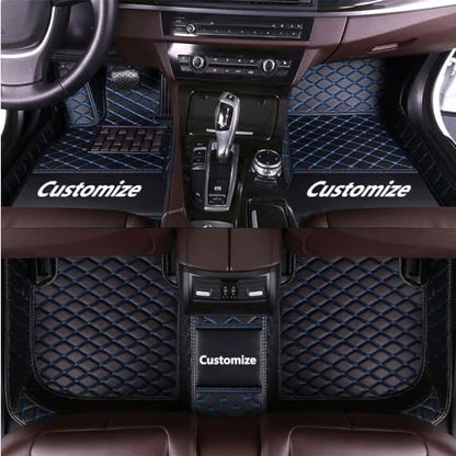 Custom Automotive Floor Mats Anbuwei Car Floor Mats Leather Anti
