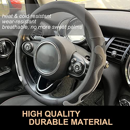 Large Size Comfy Grip Steering Wheel Cover 15.75 Inch