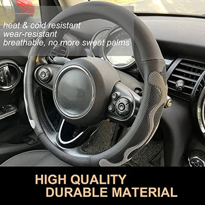 Large Size Comfy Grip Steering Wheel Cover 15.75 Inch